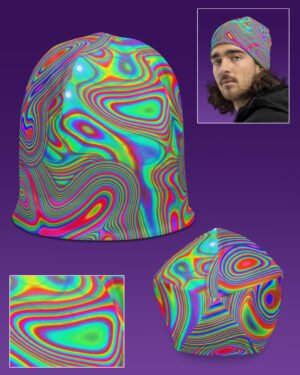 Liquisyrgic | UV/RGB Reactive Beanie