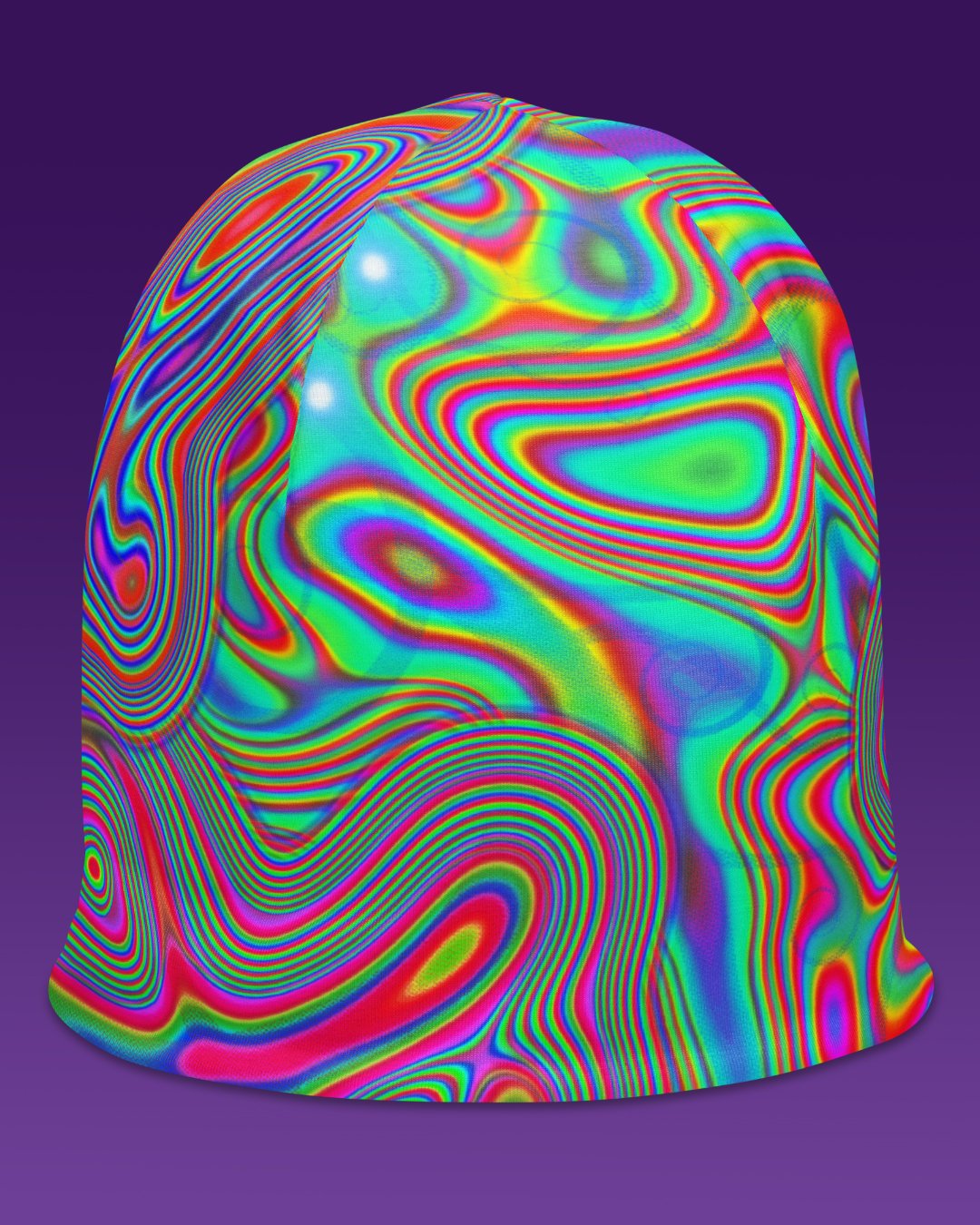 Liquisyrgic | UV/RGB Reactive Beanie - Image 2