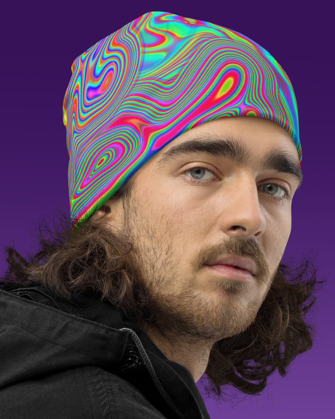 Liquisyrgic | UV/RGB Reactive Beanie - Image 3