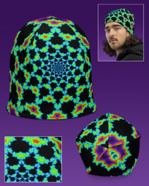Mandelblot | UV/RGB Reactive Beanie