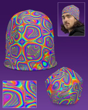 Metamorphosis | UV/RGB Reactive Beanie