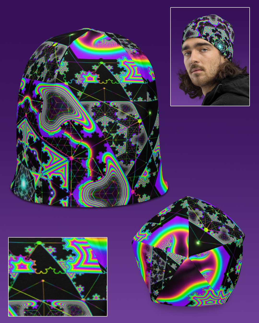 Microgram | UV/RGB Reactive Beanie