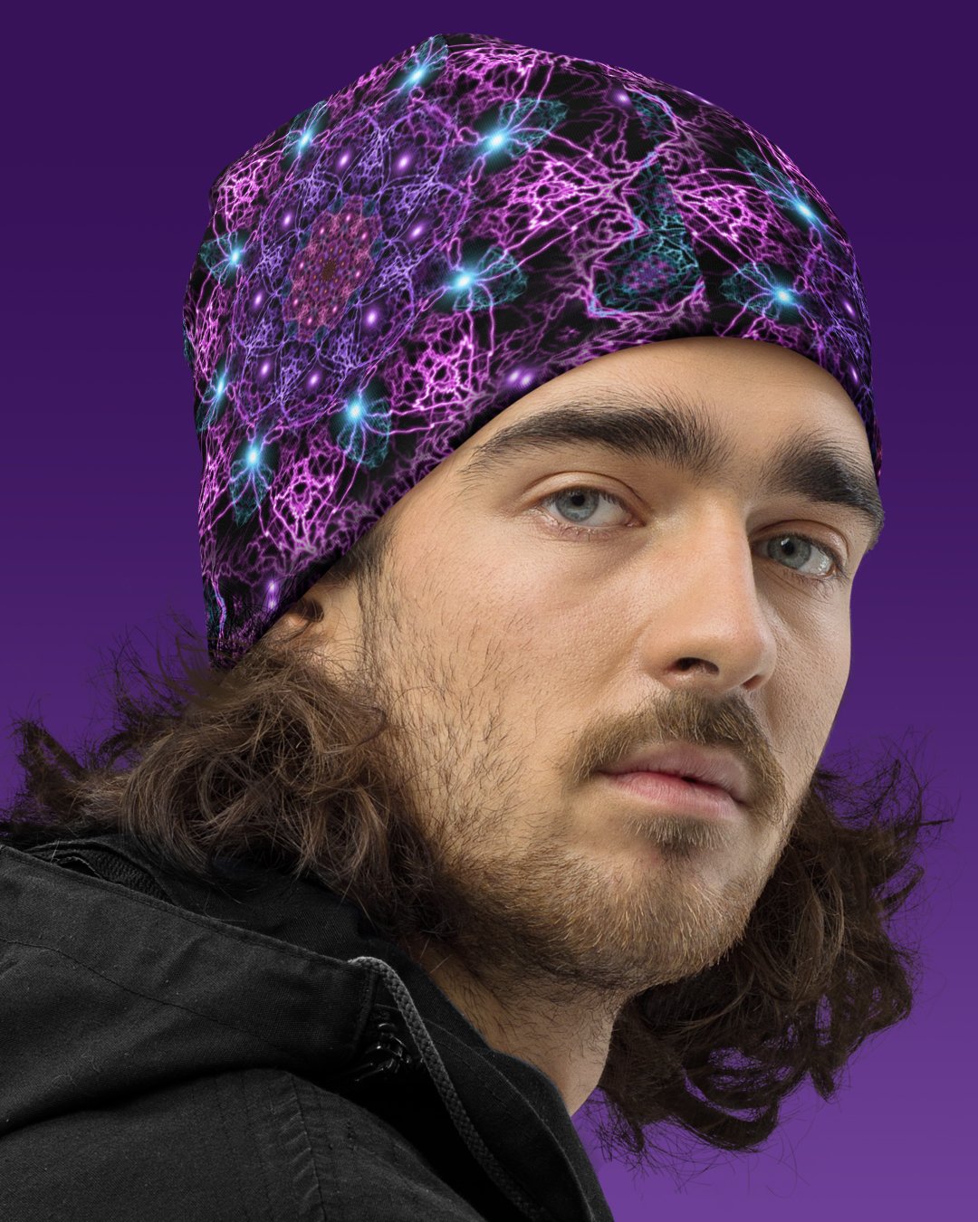 Nucleus | UV/RGB Reactive Beanie - Image 3
