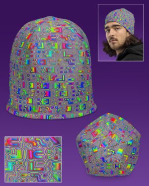Psyliscious | UV/RGB Reactive Beanie