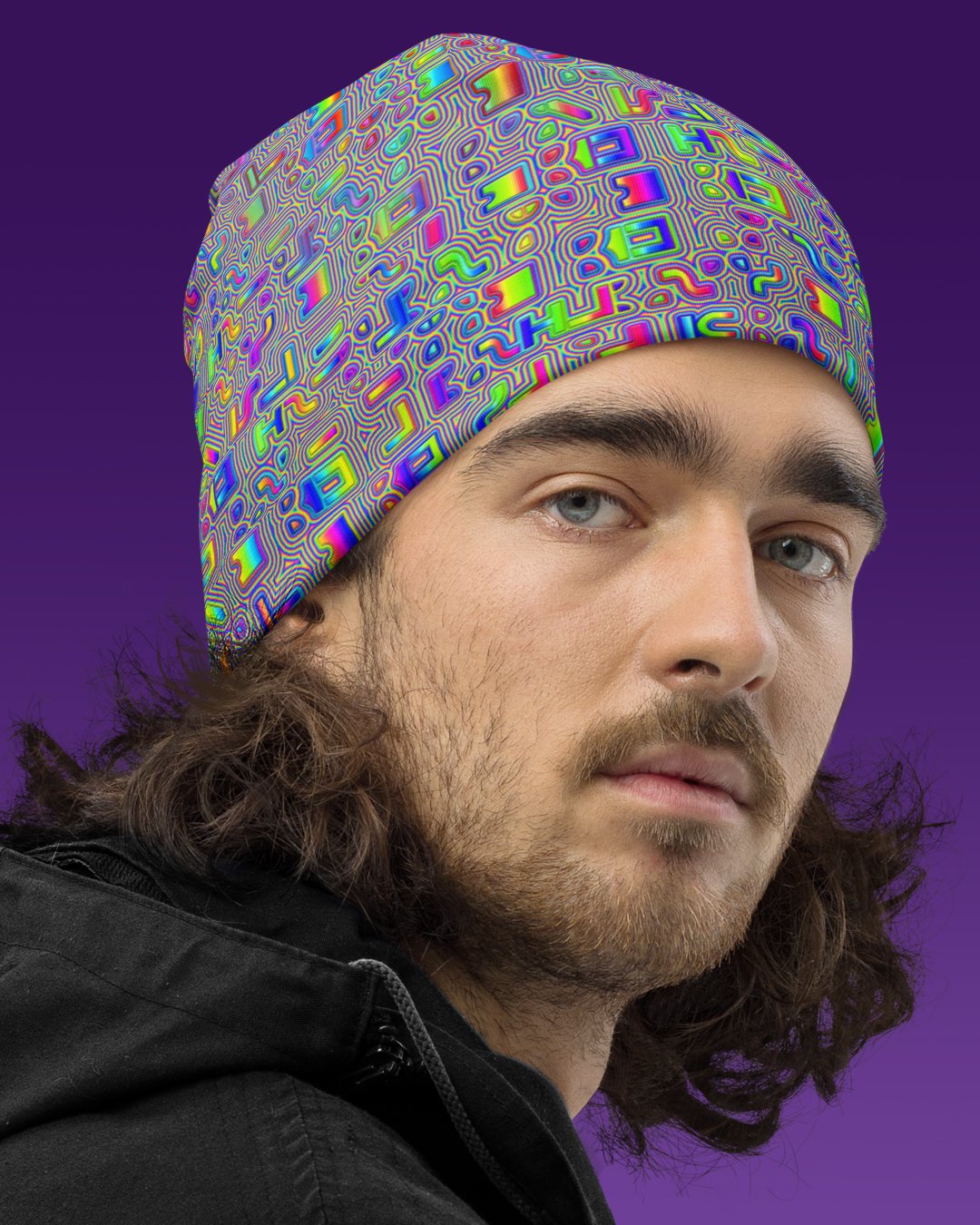 Psyliscious | UV/RGB Reactive Beanie - Image 3