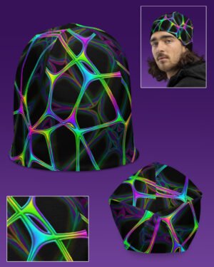 Psynet | UV/RGB Reactive Beanie