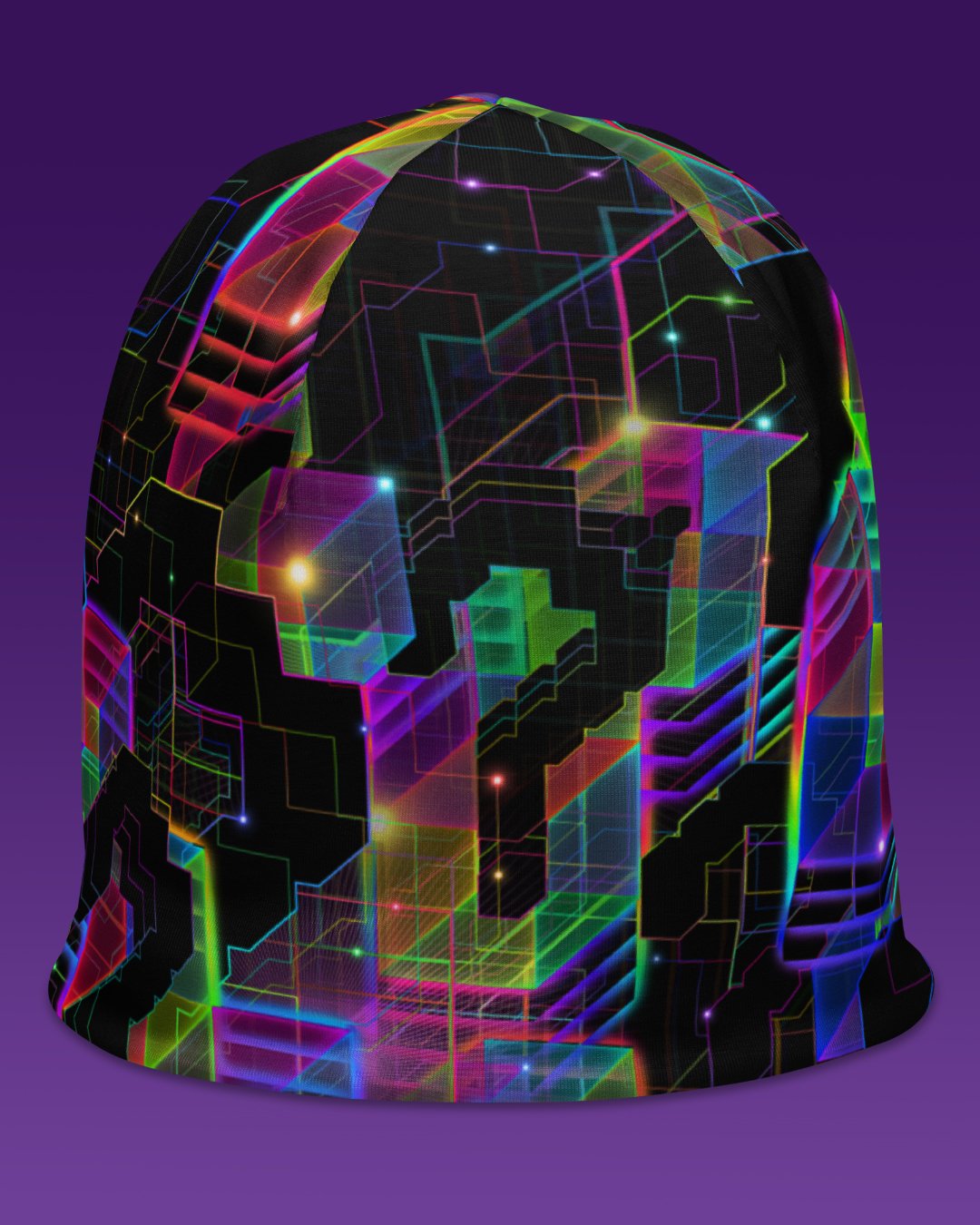 Question Everything | UV/RGB Reactive Beanie - Image 2