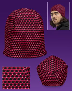 Ruby Prism | UV/RGB Reactive Beanie