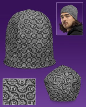 Thumbprint | UV/RGB Reactive Beanie