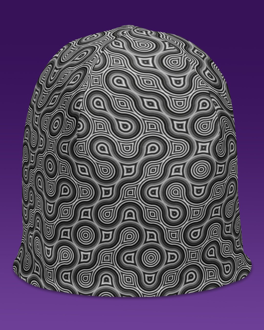 Thumbprint | UV/RGB Reactive Beanie - Image 2