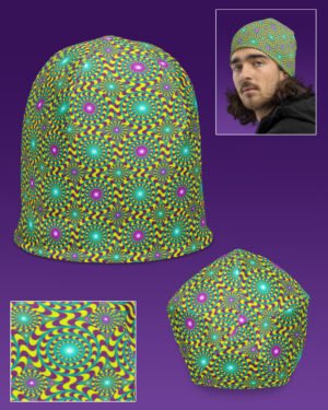 Trip Hazard | UV/RGB Reactive Beanie