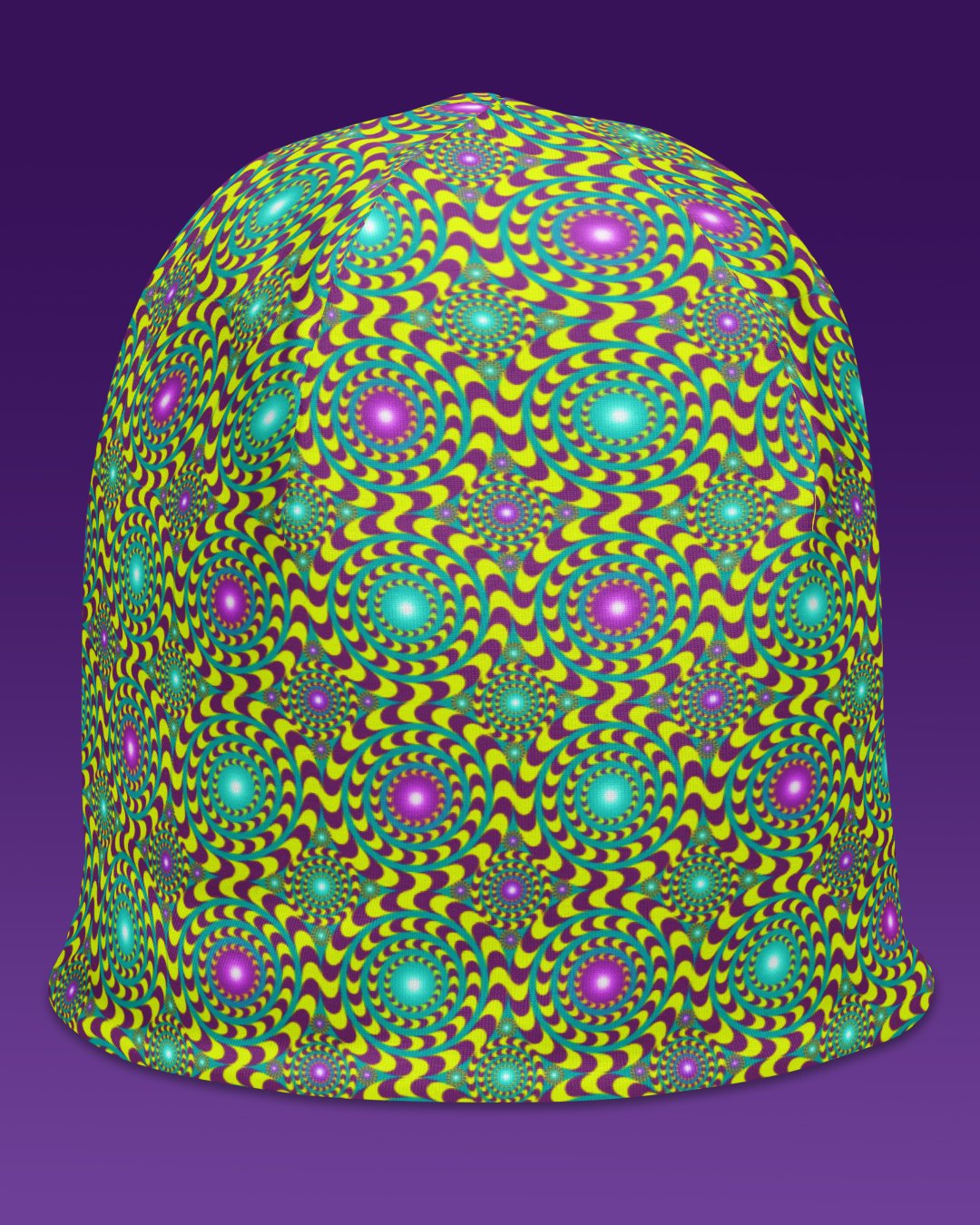 Trip Hazard | UV/RGB Reactive Beanie - Image 2