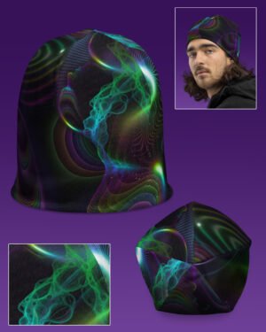 Vapor | UV/RGB Reactive Beanie