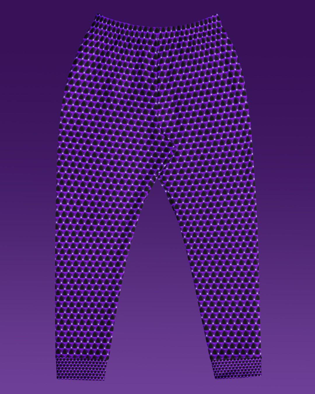 Amethyst Prism | UV/RGB Reactive Joggers - Image 2