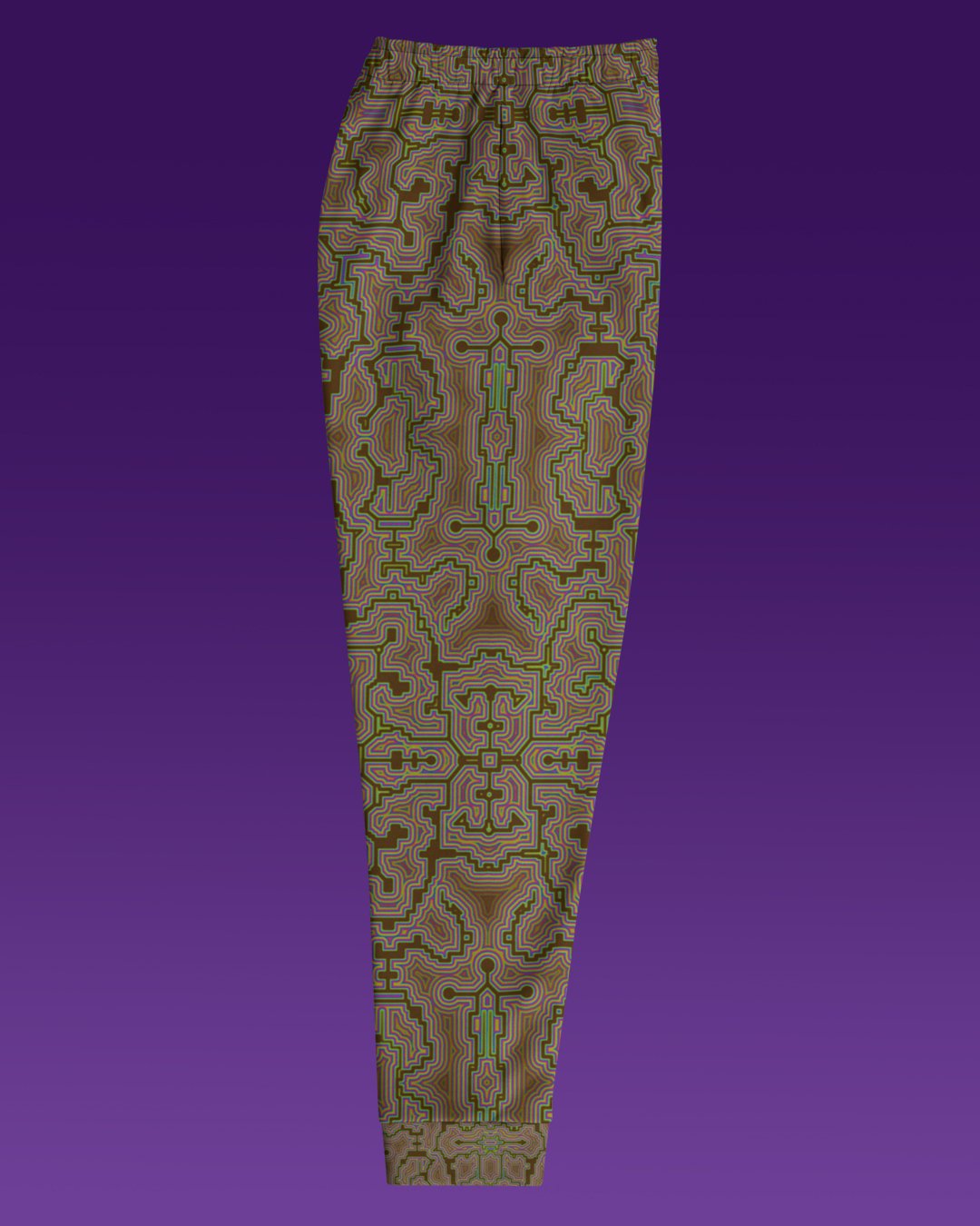 Desert Techno Shamanic | UV/RGB Reactive Joggers - Image 3