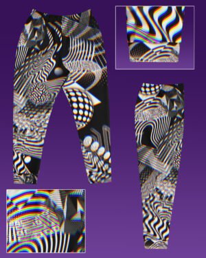 Dissolution | UV/RGB Reactive Joggers