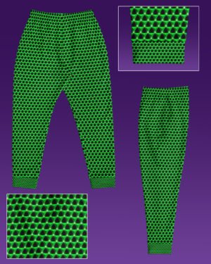 Emerald Prism | UV/RGB Reactive Joggers