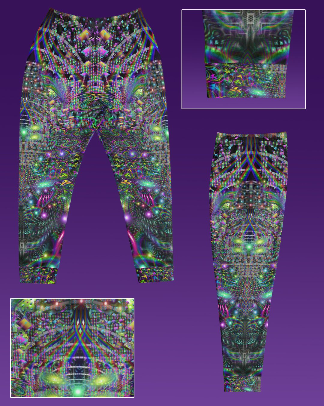 Huachamama | UV/RGB Reactive Joggers