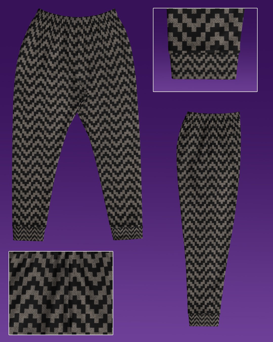 Huichol | UV/RGB Reactive Joggers