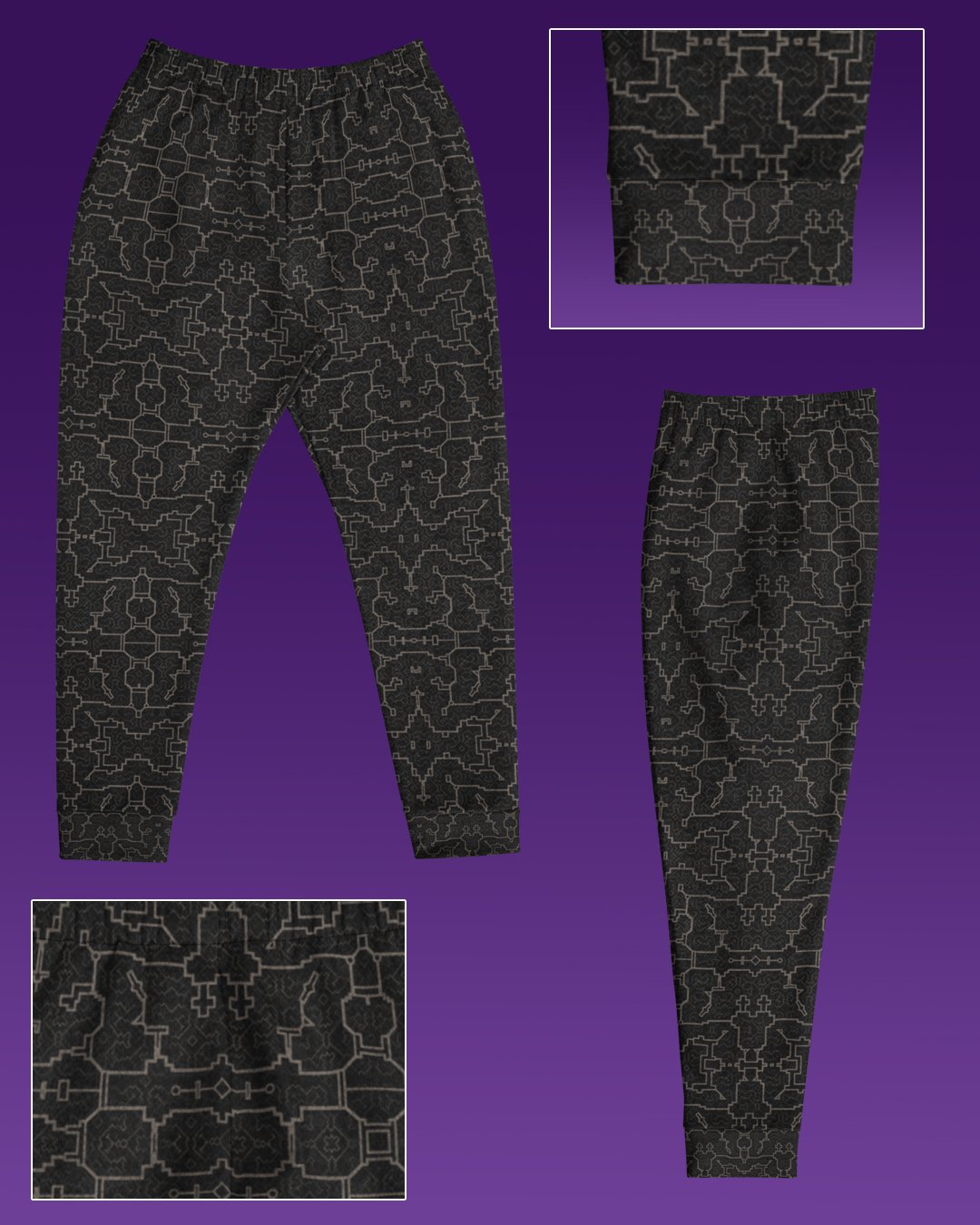 Kene | UV/RGB Reactive Joggers