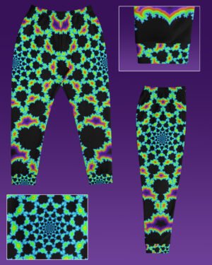 Mandelblot | UV/RGB Reactive Joggers
