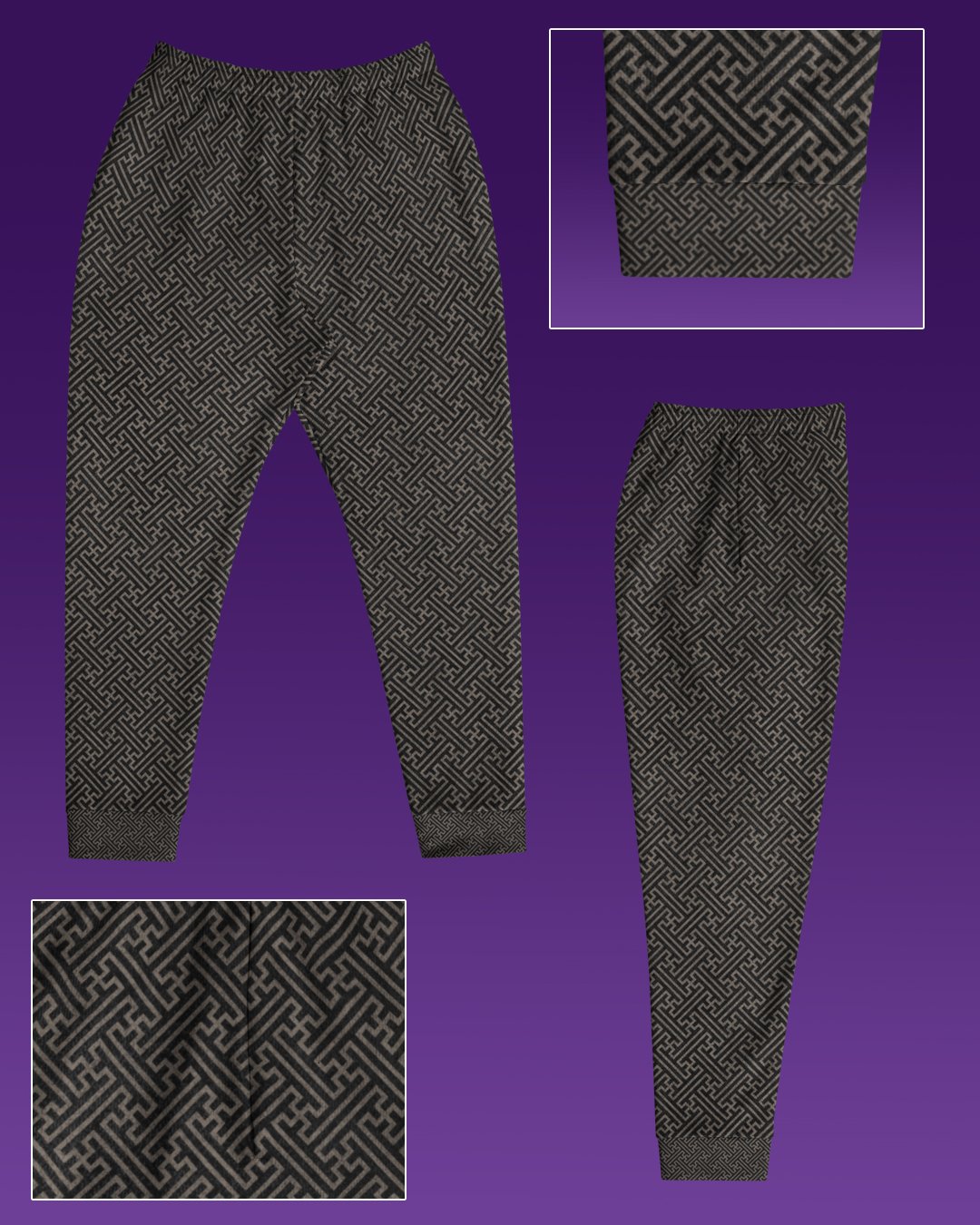 Sayagata | UV/RGB Reactive Joggers