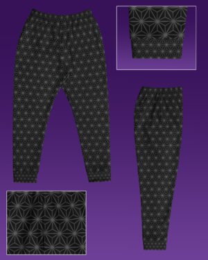 Tetrahedron | UV/RGB Reactive Joggers