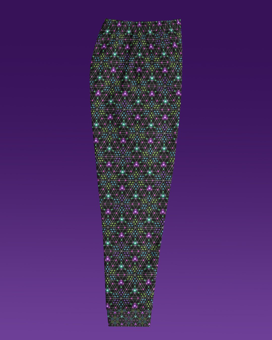 Triesselation | UV/RGB Reactive Joggers - Image 3
