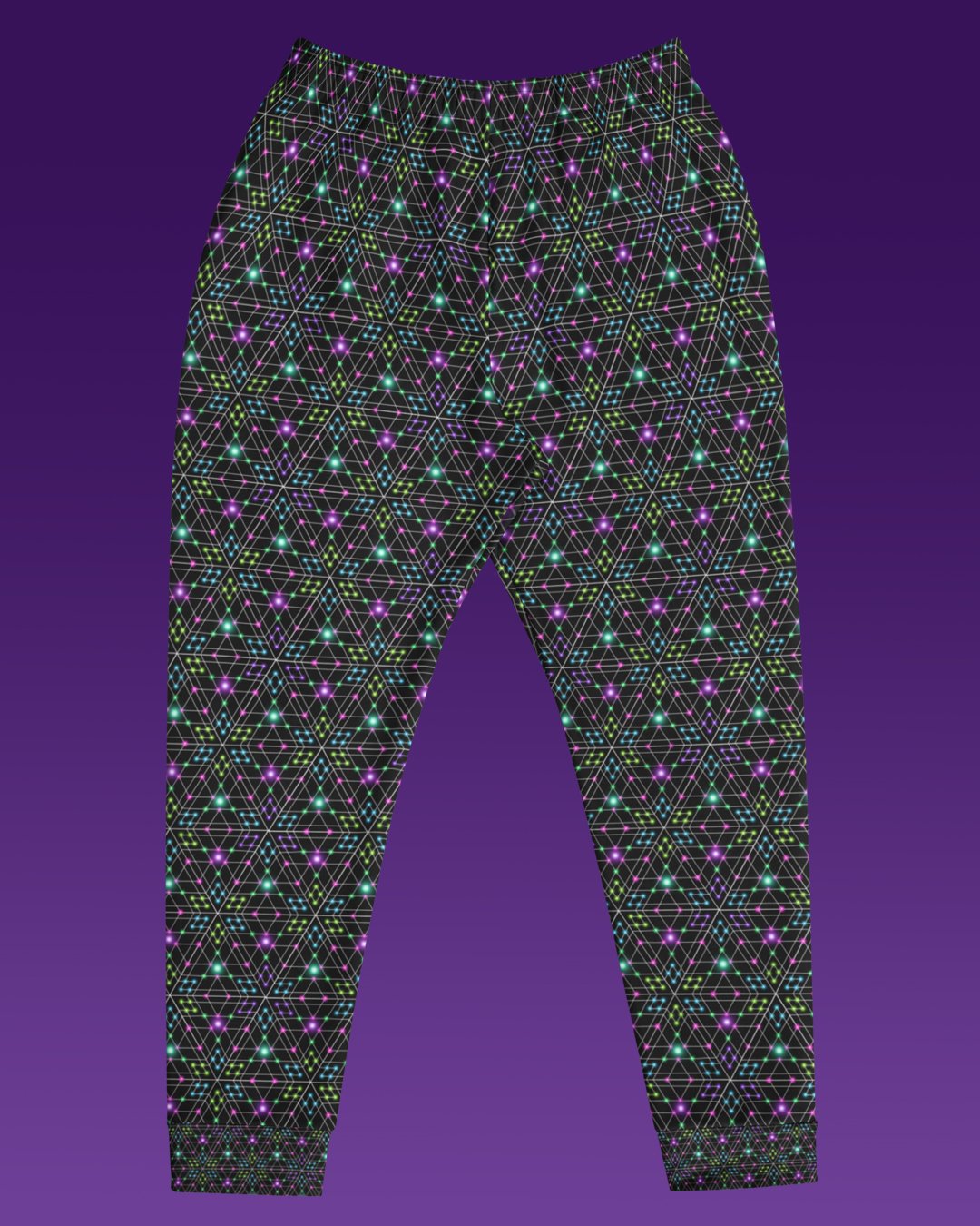 Triesselation | UV/RGB Reactive Joggers - Image 2