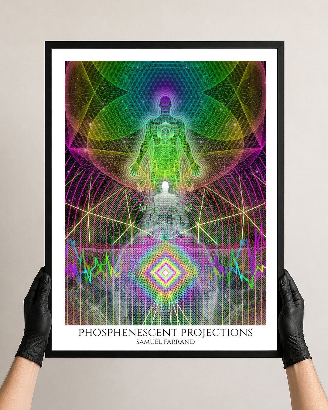 Phosphenescent Projections | Archival Matte Poster