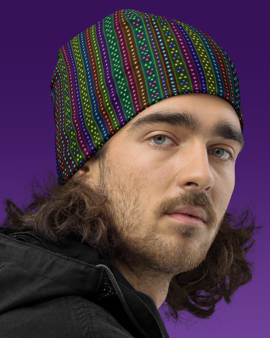 Modelo | UV/RGB Reactive Beanie - Image 3