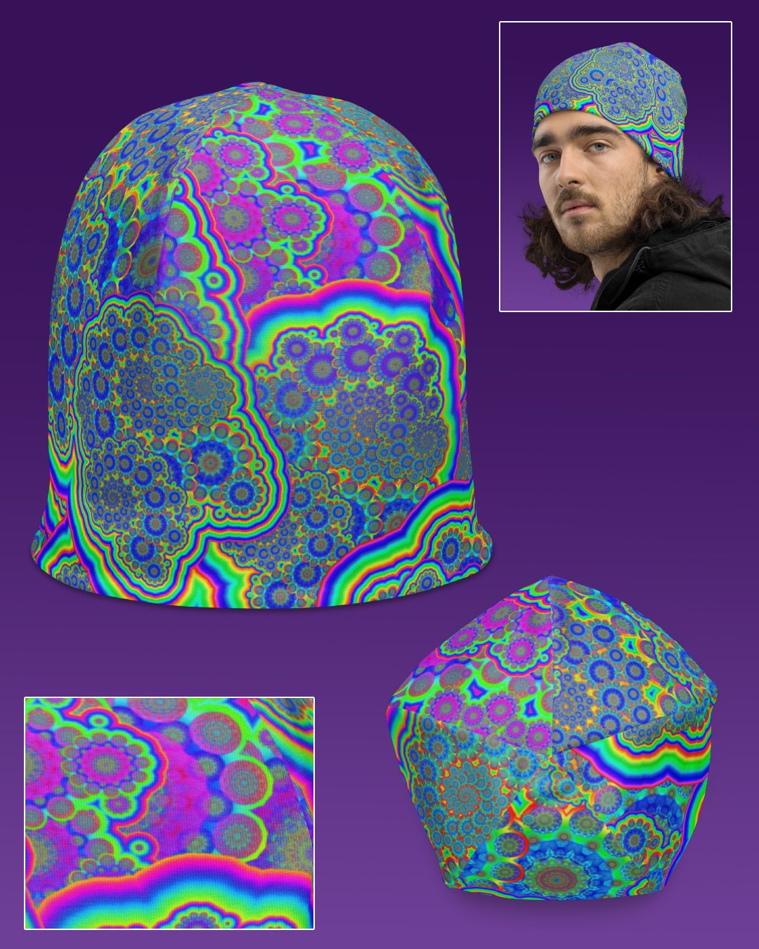 Neuroverse | UV/RGB Reactive Beanie