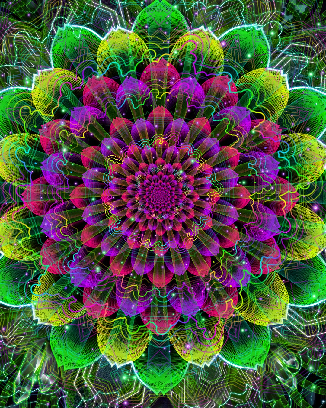 Astral Flora | Archival Fine Art Print - Image 2