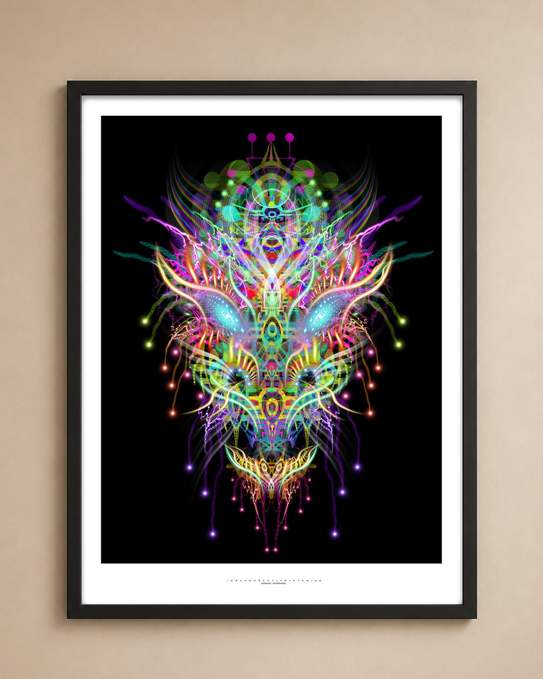 Dracomethyltryptamine | Archival Fine Art Print