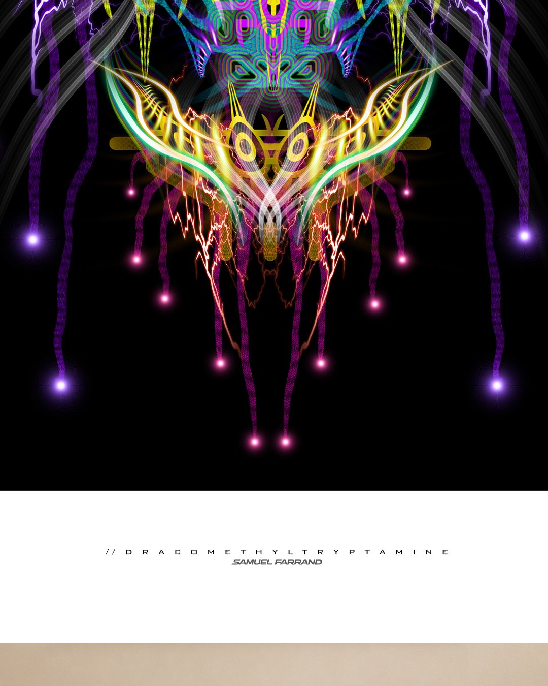 Dracomethyltryptamine | Archival Fine Art Print - Image 3