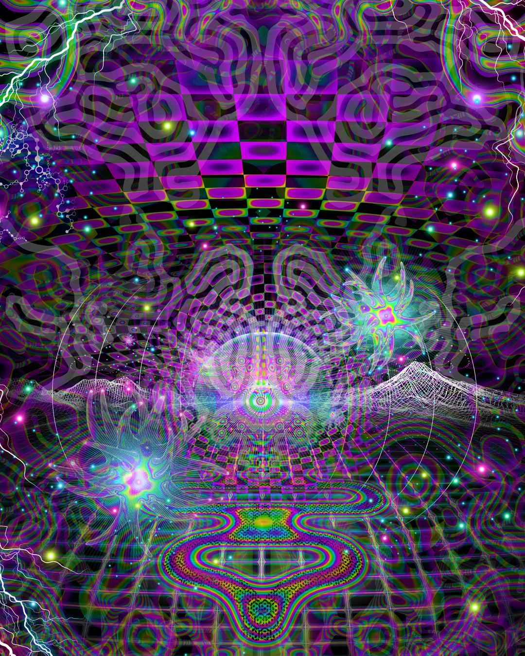 Lysergicetamine | Archival Fine Art Print - Image 2