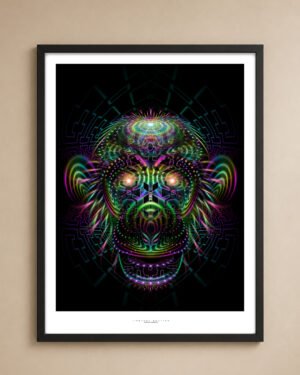 Monkey Brained | Archival Fine Art Print