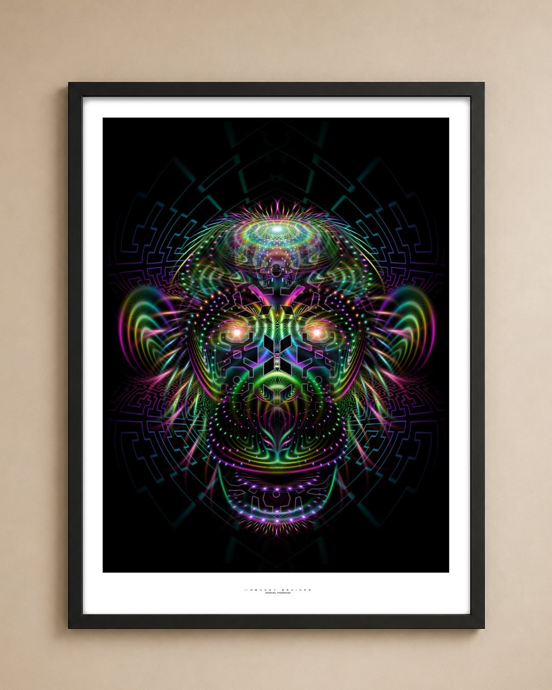 Monkey Brained | Archival Fine Art Print