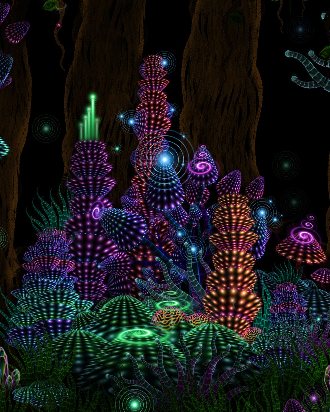 Moonlight Mycota | Archival Fine Art Print - Image 2