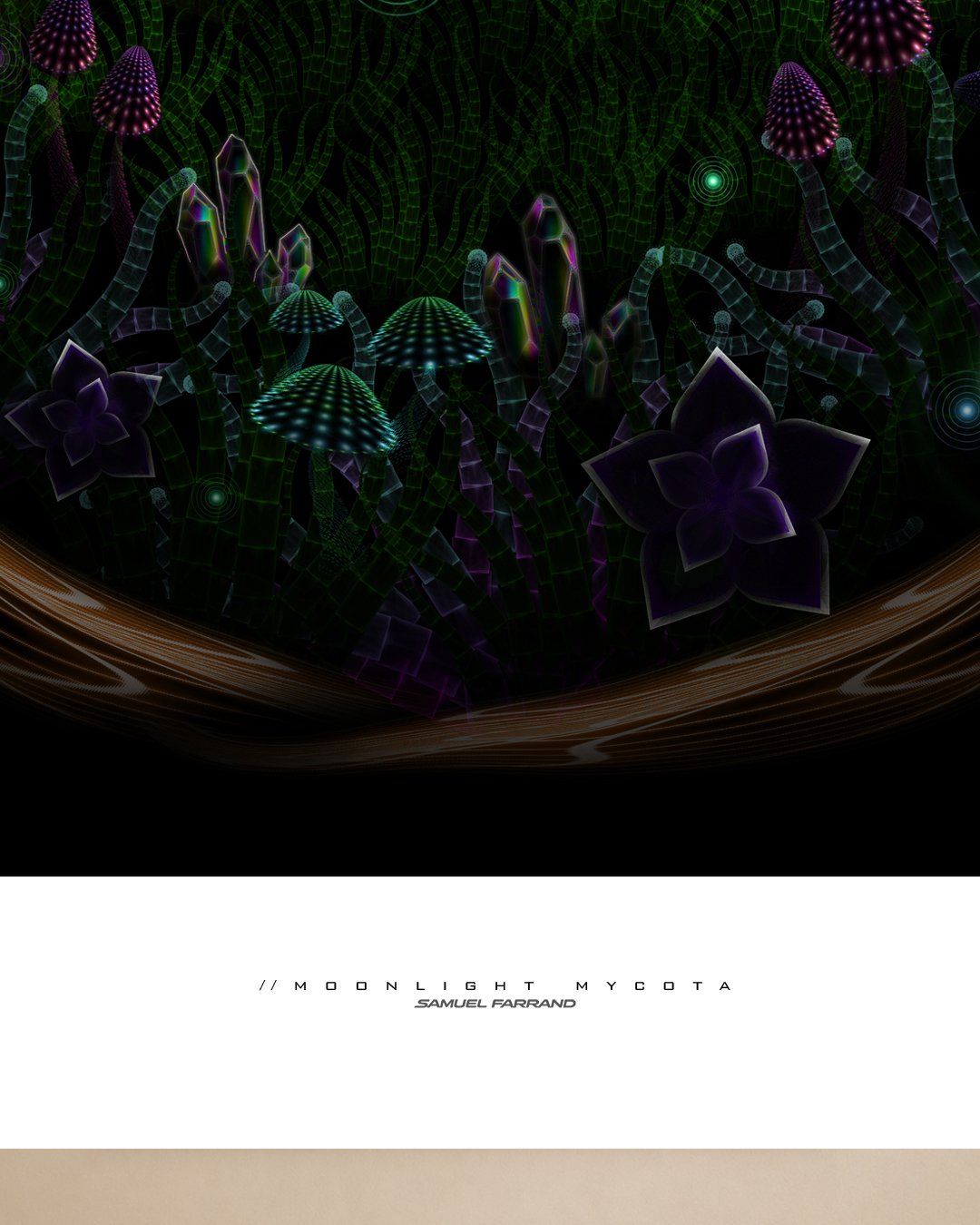 Moonlight Mycota | Archival Fine Art Print - Image 3