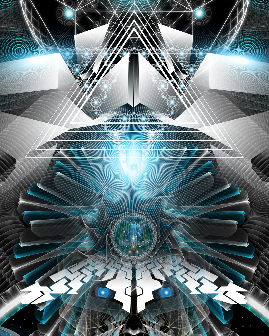 Pleiadian Transmission | Archival Fine Art Print - Image 2