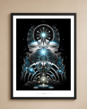 Pleiadian Transmission | Archival Fine Art Print