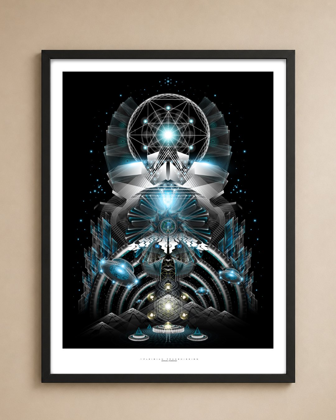 Pleiadian Transmission | Archival Fine Art Print
