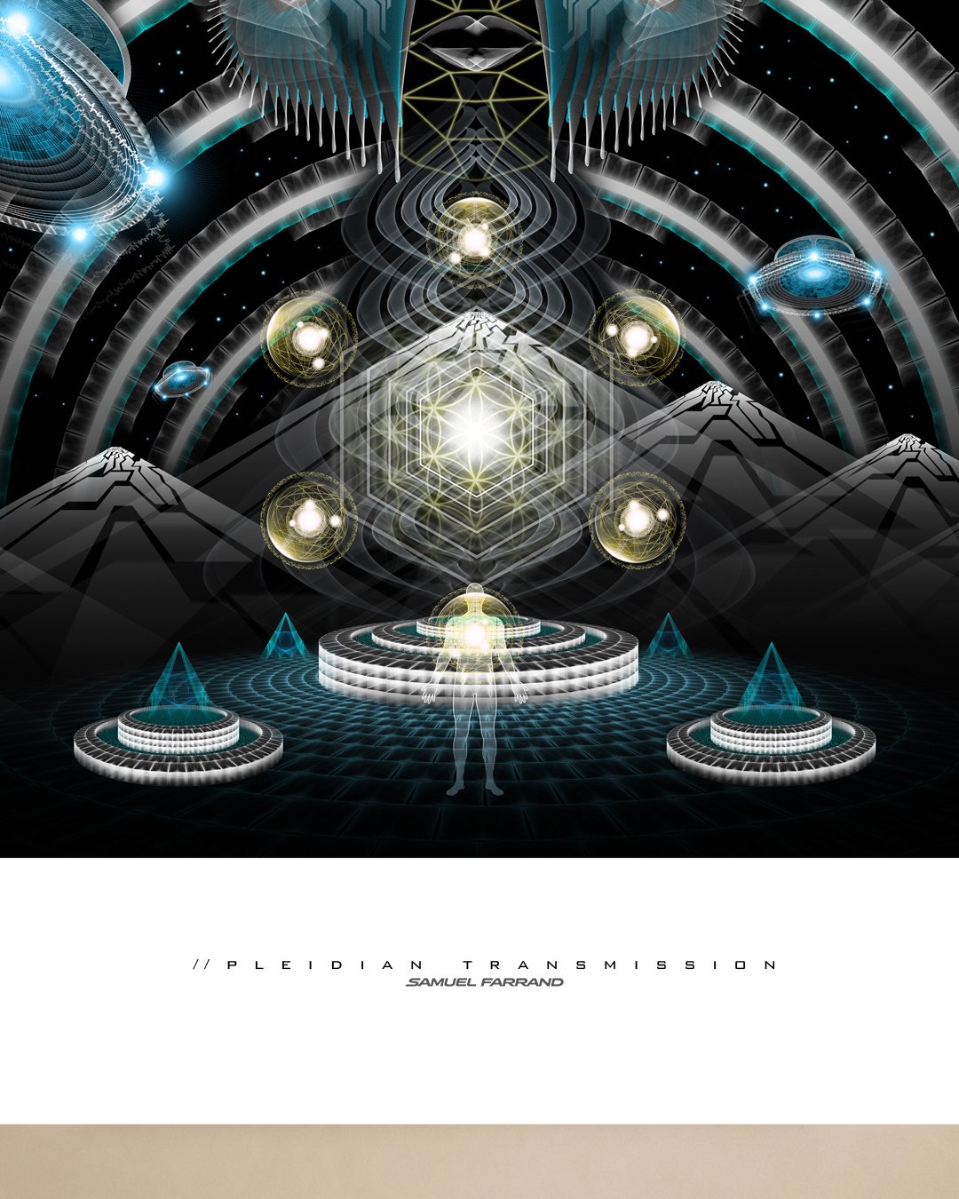 Pleiadian Transmission | Archival Fine Art Print - Image 3