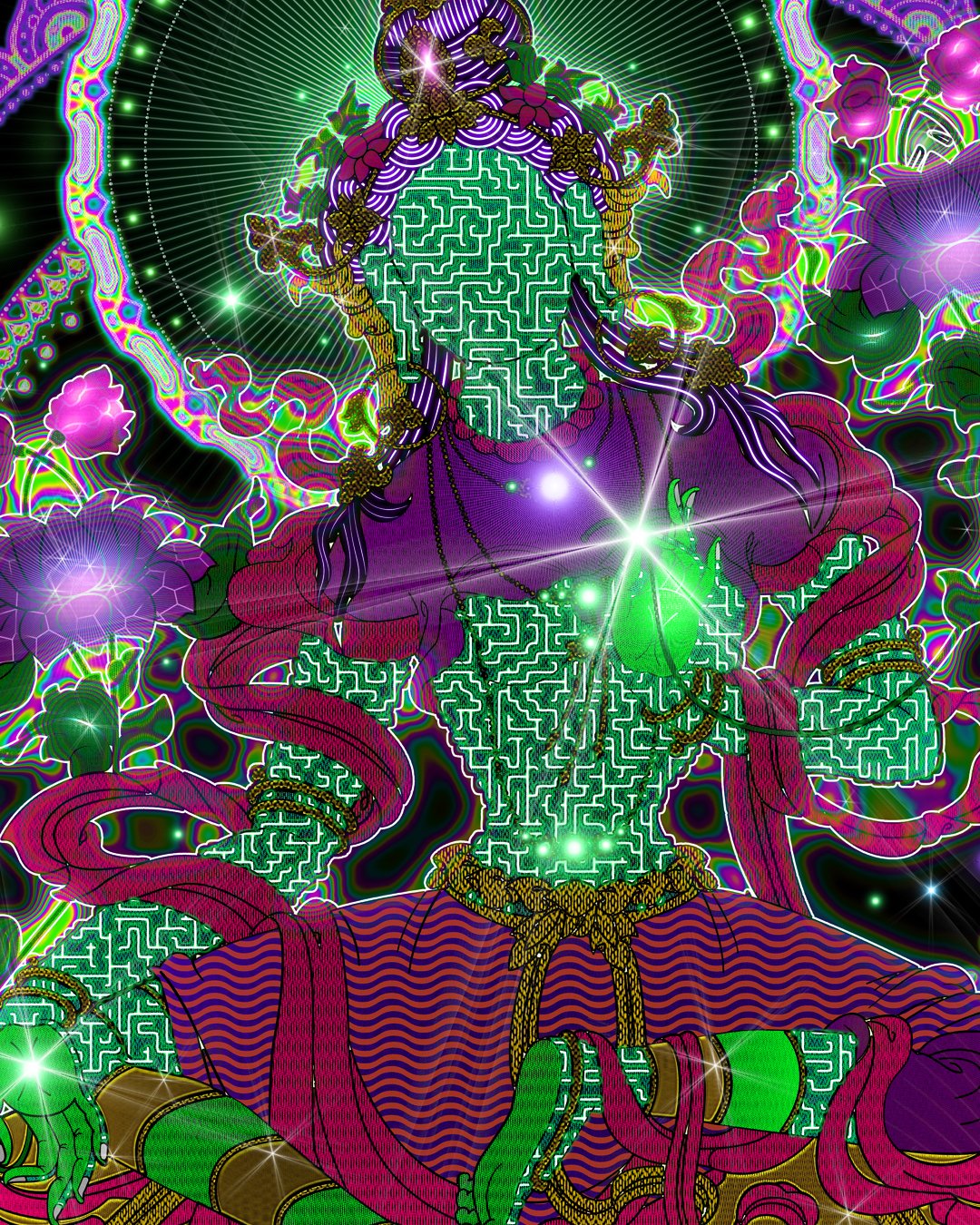 Psyamatara | Archival Fine Art Print - Image 2