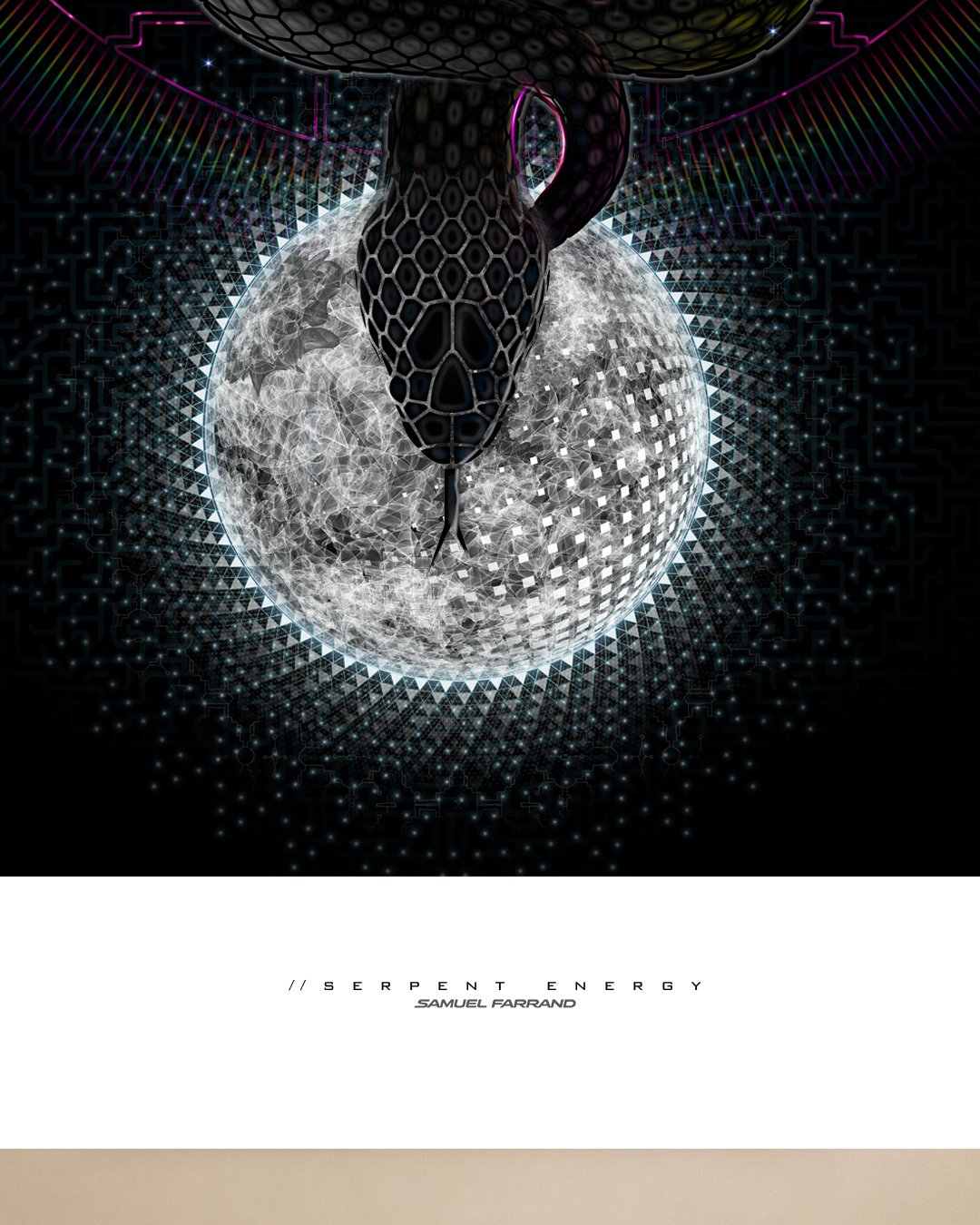 Serpent Energy | Archival Fine Art Print - Image 3