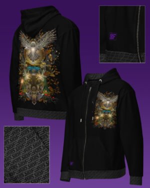 Forestcopia | UV/RGB Reactive Hoodie