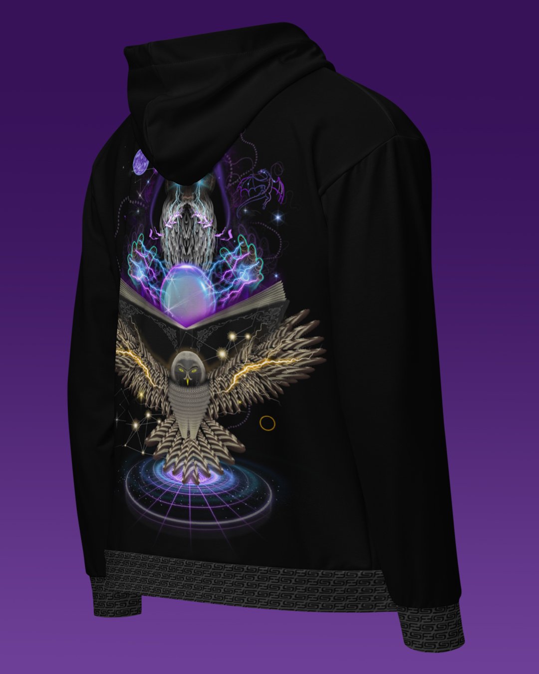 Psyorcerer | UV/RGB Reactive Hoodie - Image 3