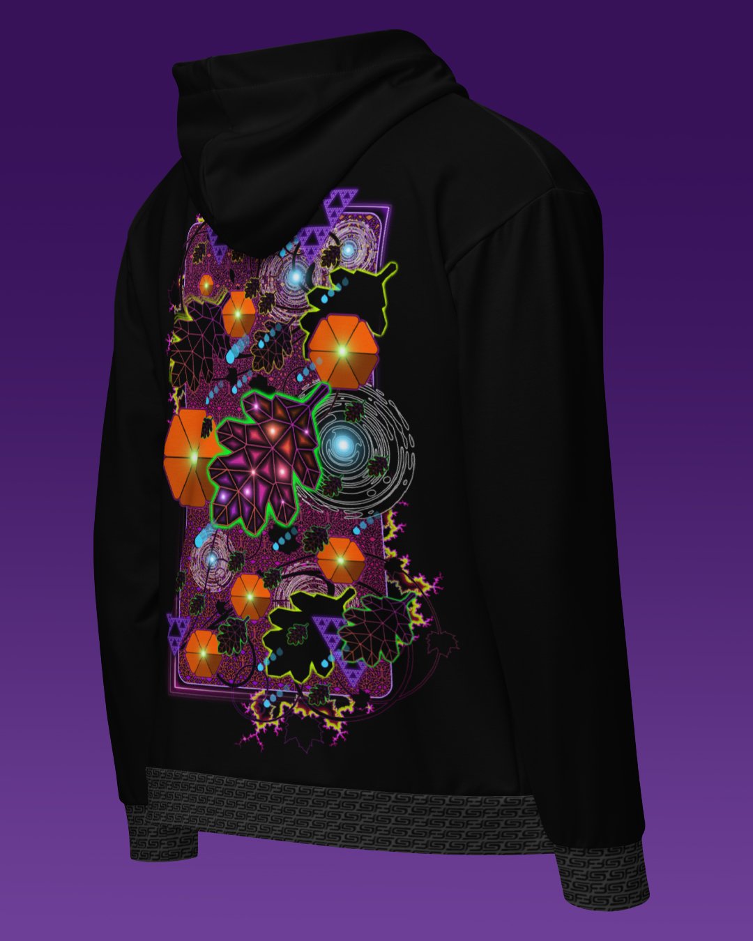 Sublimation | UV/RGB Reactive Hoodie - Image 3