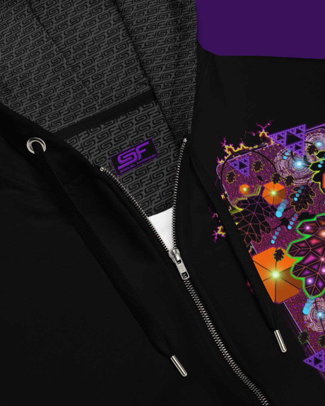 Sublimation | UV/RGB Reactive Hoodie - Image 4